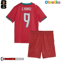 Otroške Nogometnih dresov Portugalska Goncalo Ramos #9 Domači SP 2026 Kratki rokavi (+ hlače)